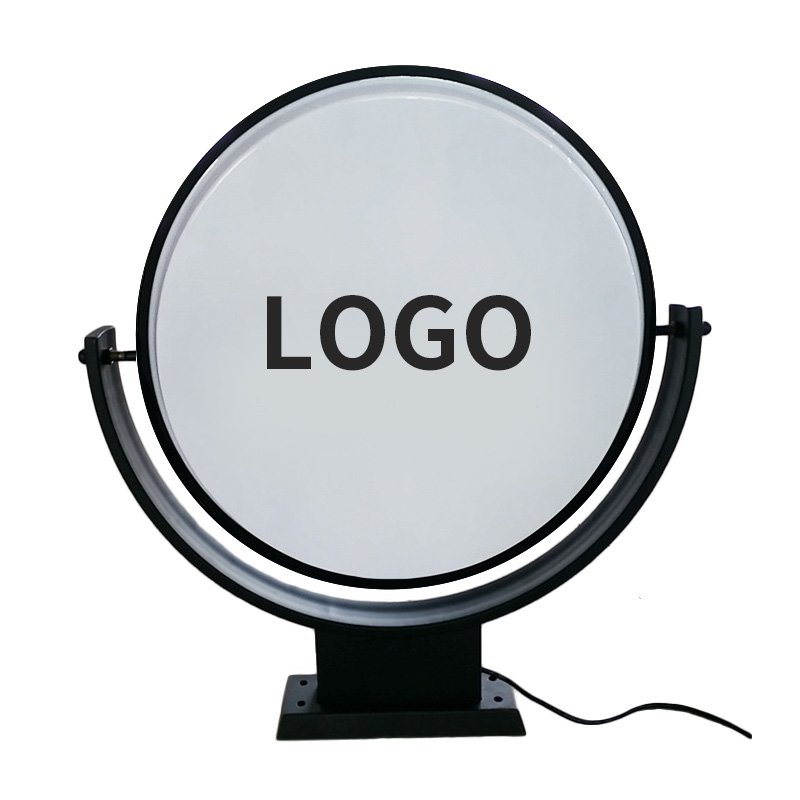 Winbo Custom Outdoor Double Side 3D Advertising Led Vacuum Forming Blank Rotating Advertising Light Box