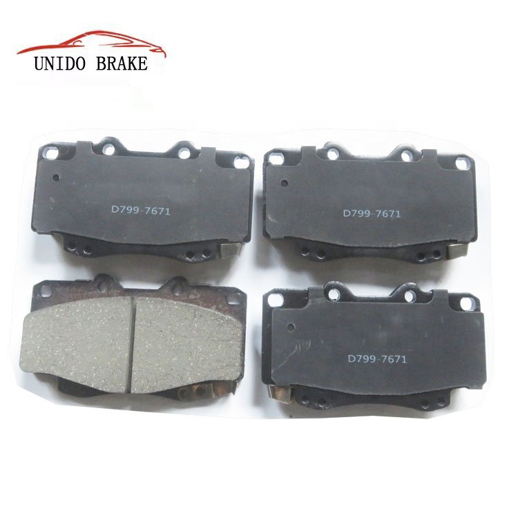 Professional Brake Pad Manufacturer Car Disc Break System Auto Brake Pads 7671-D799 04465-35140 Apply for Toyota Hi-lux
