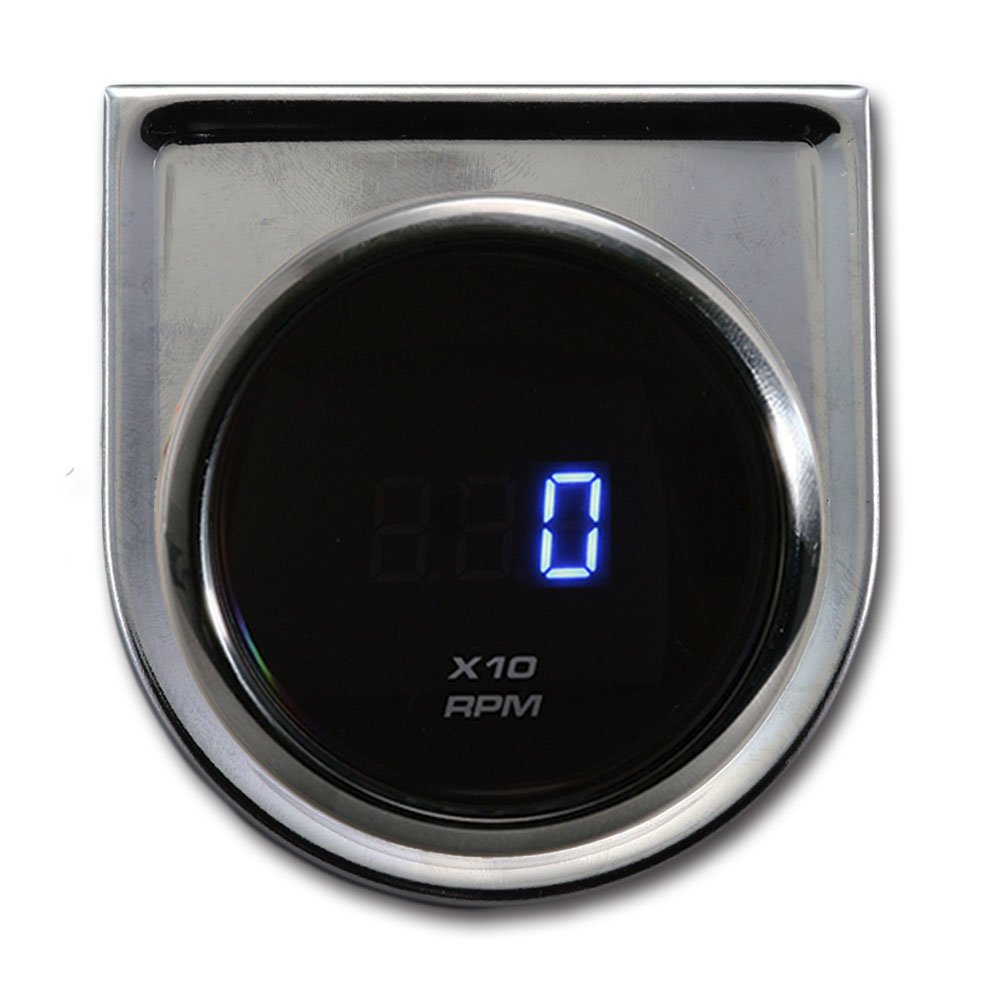 Lightweight Black Panel Display Truck Accessory Digital Tachometer