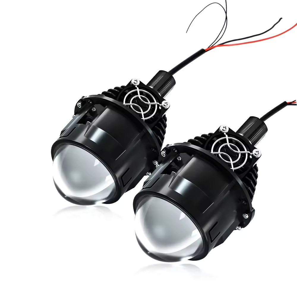 GPNE 2.5 Bi Led Projector 6000k Low Beam 45w High Beam 55w Bi Led Lamp Projector Lens 9-16V Super Spotlight Biled Projector