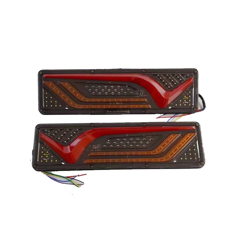 Quality Manufacturer Supply 24v Led Arrow Truck Tail Light Assembly Forklift Trailer Rear Tail Light