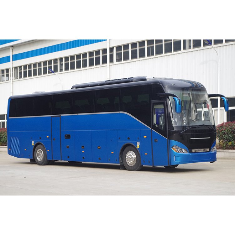 New Bus Body Design 53 Seats 12m Bus Left Hand Drive Passenger Coach Buses for Sale