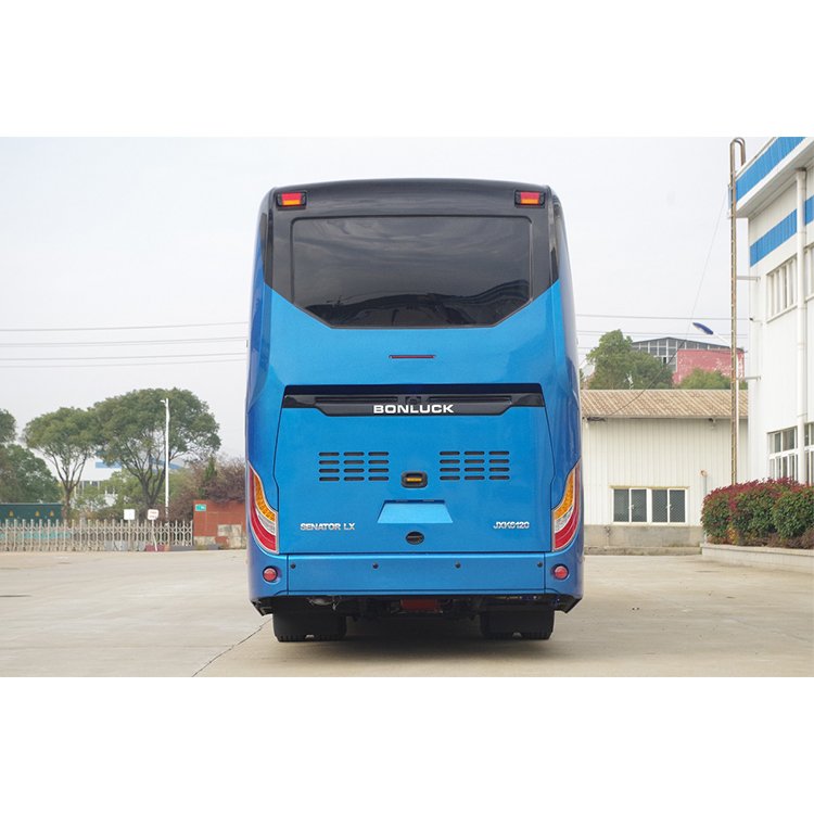 New Bus Body Design 53 Seats 12m Bus Left Hand Drive Passenger Coach Buses for Sale