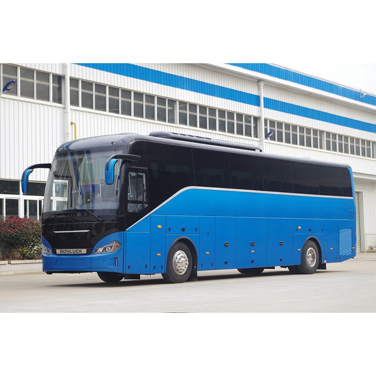 New Bus Body Design 53 Seats 12m Bus Left Hand Drive Passenger Coach Buses for Sale