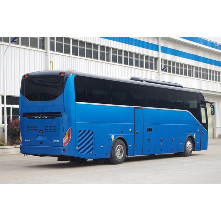 New Bus Body Design 53 Seats 12m Bus Left Hand Drive Passenger Coach Buses for Sale