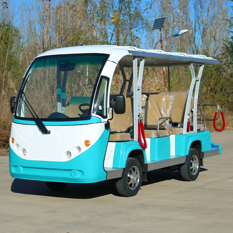 11 Seats China Classic Vehicle Electric Sightseeing Car Shuttle Bus Luxury Electric Sightseeing Bus & Car Tourist Bus