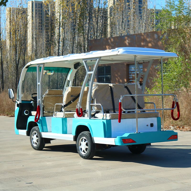 11 Seats China Classic Vehicle Electric Sightseeing Car Shuttle Bus Luxury Electric Sightseeing Bus & Car Tourist Bus