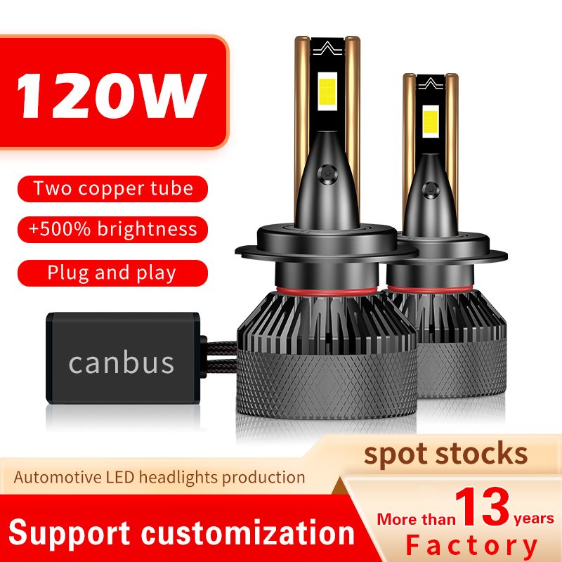 LED Car Light Bulb Small Volume High Brightness 6000K H7 H4 H1 Led Car Headlight Automotive Led Headlamp H11 HB3 HB4 Fog Lamp