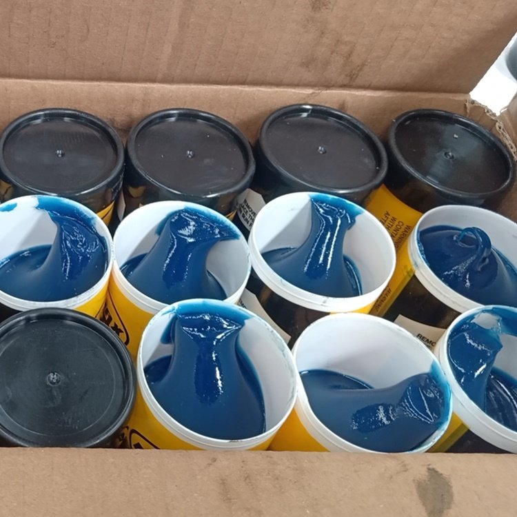 400g Plastic Tubes Cartridge Wheel Bearing Hub CV Joint Lubrication Multipurpose NLGI2 NLGI3 Blue Polyurea Lubricant Grease