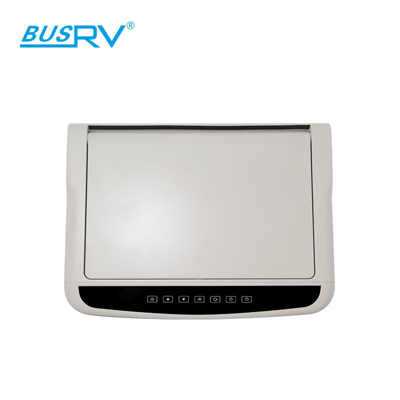 15.6 Inch HD Car Roof Mounted Monitor Bus Electric Flip Down Monitor Android 9 Ceiling Monitor for Car