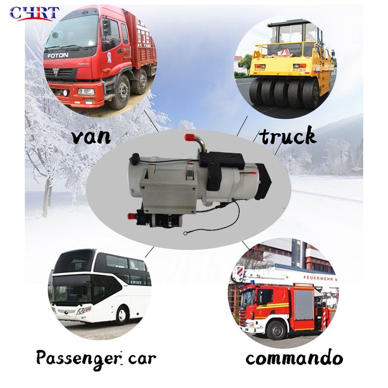 OkyRie Diesel Liquid Heater 15KW DC12V 24V Parking Water Heater Engine Coolant Preheater for Heavy Heavy Truck Bus