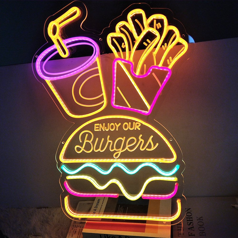 Hot Selling Free Design Custom Led Neon Light Name Logo Neon Sign Business Wall Sign