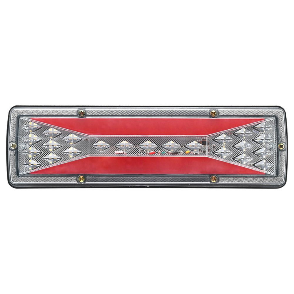 Car 12V 24V LED Truck Tail Lights Trailer Brake Rear Lights Taillights Dynamic Turn Signal Lamp Lorry Tractor Bus Caravans