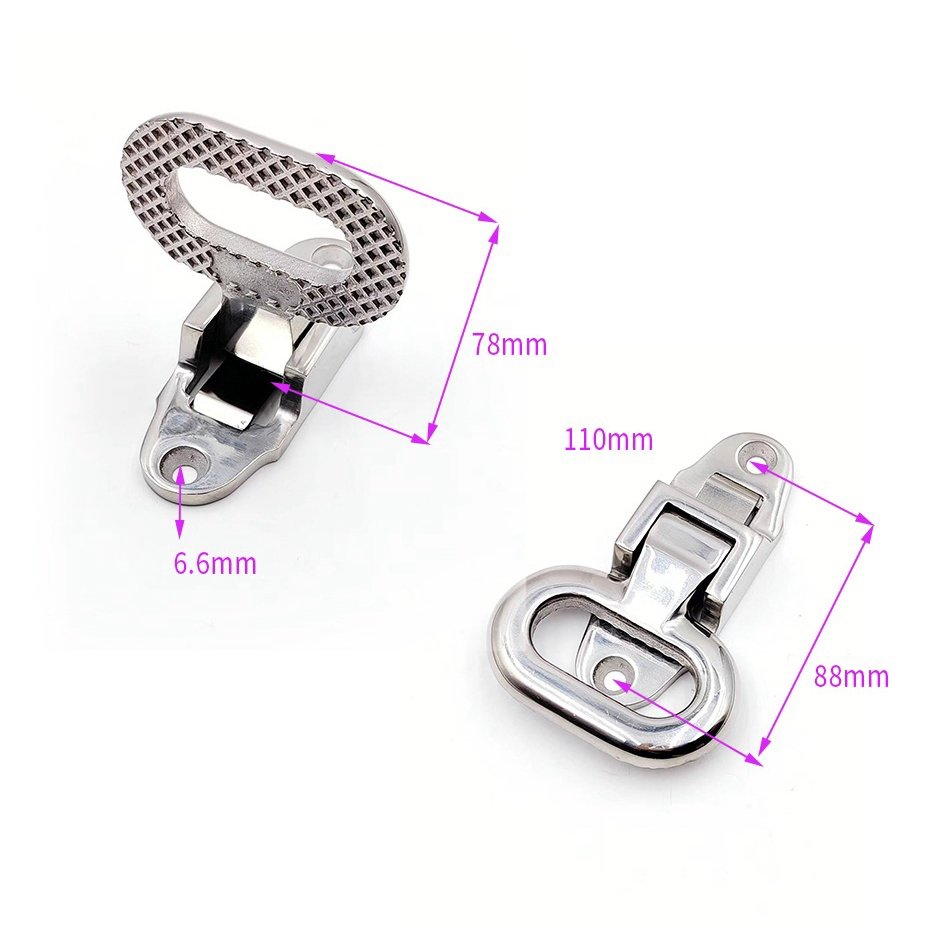 Container Trailer Refrigerated Truck Motor Home Small Size Folding Stainless Steel Pedal Ladder