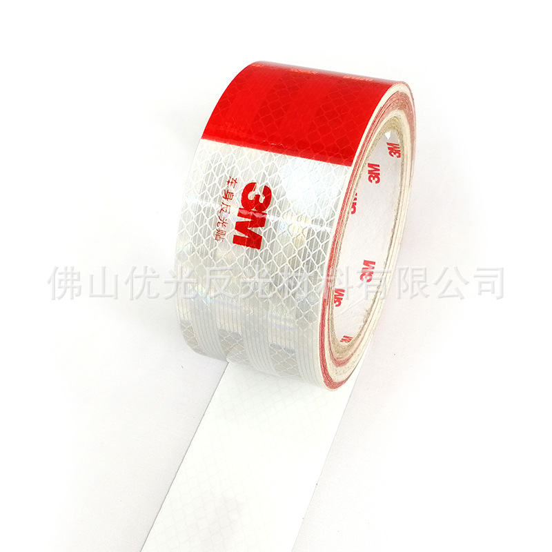 YouGuang 983D 610C Reflective PET Strap for Safety Reflective Tape 5 CM Reflective Material in Stock for Traffic Car School Bus