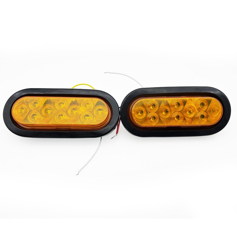 12v 24v High Intensity Amber Flash Truck Light for Emergency Vehicle Wig Wag Led Flash Amber Emergency Strobe Lights for Trucks