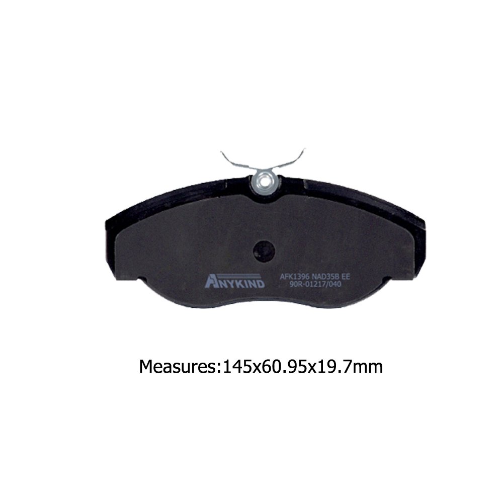 FDB1396 Front Brake Pads for Citroen Jumper 814043S 2800 10/2000-01/2002