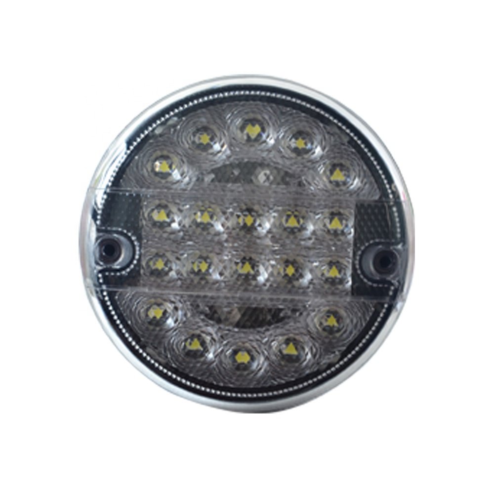 Emark IP67 10-30V Round LED Trailer Lights Reverse Fog Turn Stop Tail LED Combination Truck Lights