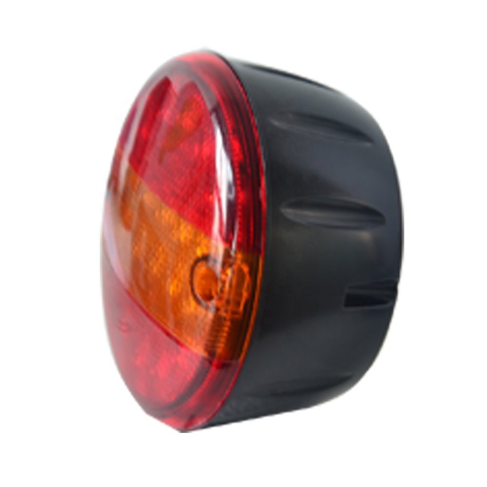 Emark IP67 10-30V Round LED Trailer Lights Reverse Fog Turn Stop Tail LED Combination Truck Lights