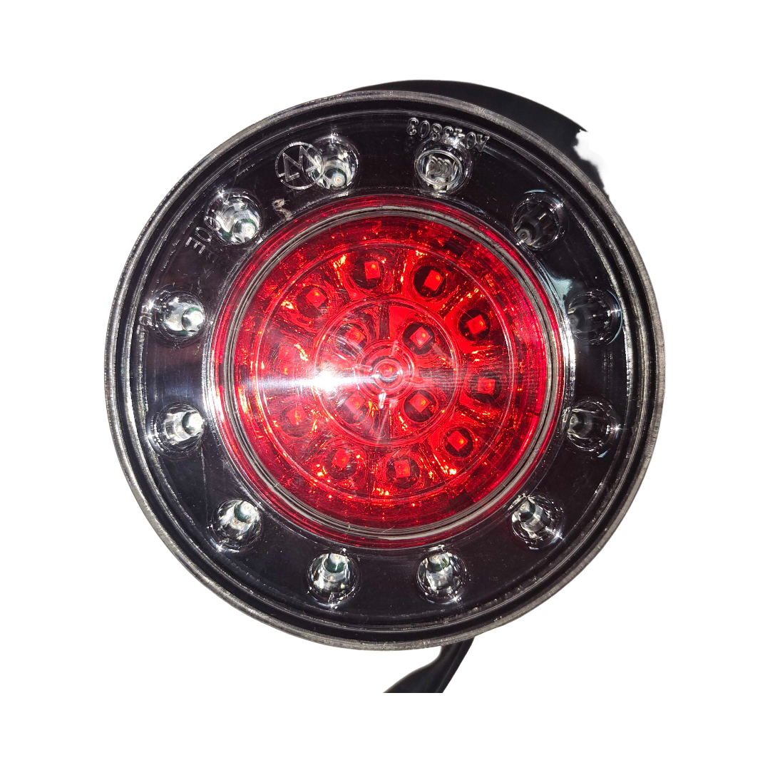Oem Wholesale Inch Round 12-24v Led Car Truck Trailer Brake Stop Lights Turn Signal Lamp Bus Lights