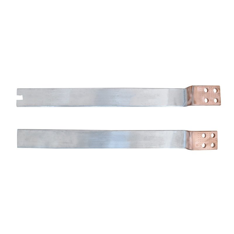 Flash Welded Copper Aluminum Transition Plate Power Accessories Copper Aluminum Transition bar Copper Aluminum Welding Plate