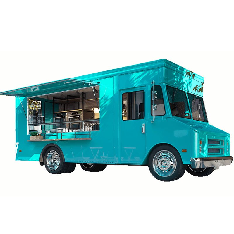 Best Price Mobile Coffee Burger Vans Electric Food Cart French Pastries Fast Food Bus Food Truck With Full Kitchen Equipment