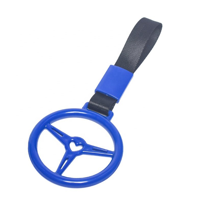 JDMotorsport88 JDM Tsurikawa Ring Racing Steering Wheel Design Japanese Car Subway Train Bus Handle Hand Strap Drift
