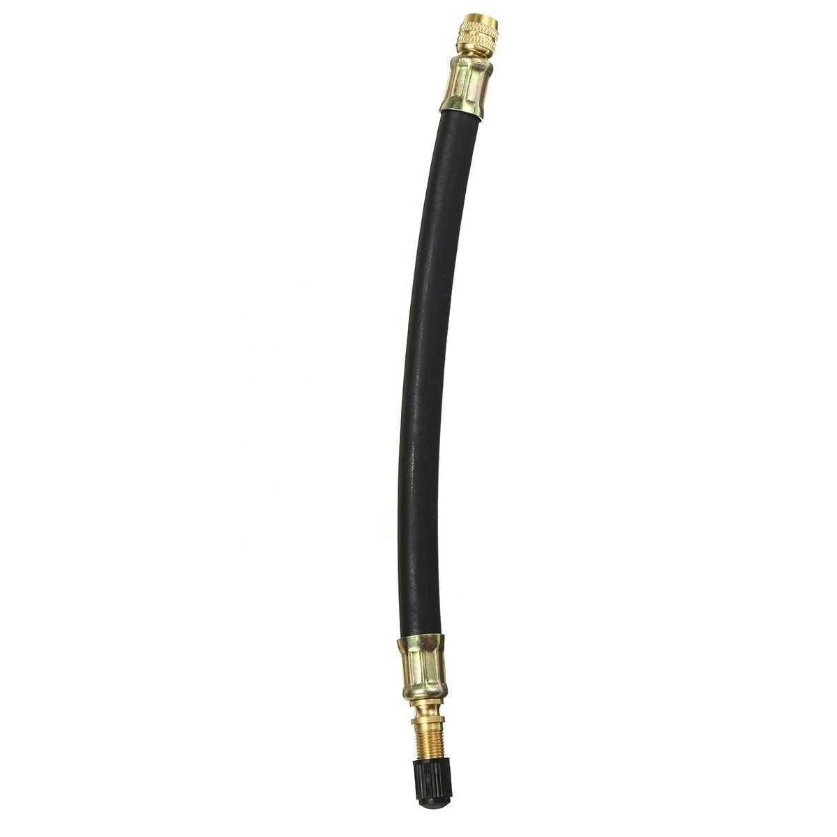 210mm 1Pcs Car Wheels Tires Tyre Valve Extension Flexible Rubber Twin Wheel Adapter Lorry Van Bus Accessories Replacement