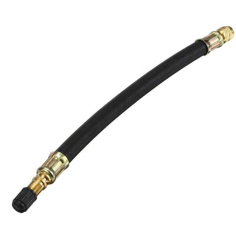 210mm 1Pcs Car Wheels Tires Tyre Valve Extension Flexible Rubber Twin Wheel Adapter Lorry Van Bus Accessories Replacement