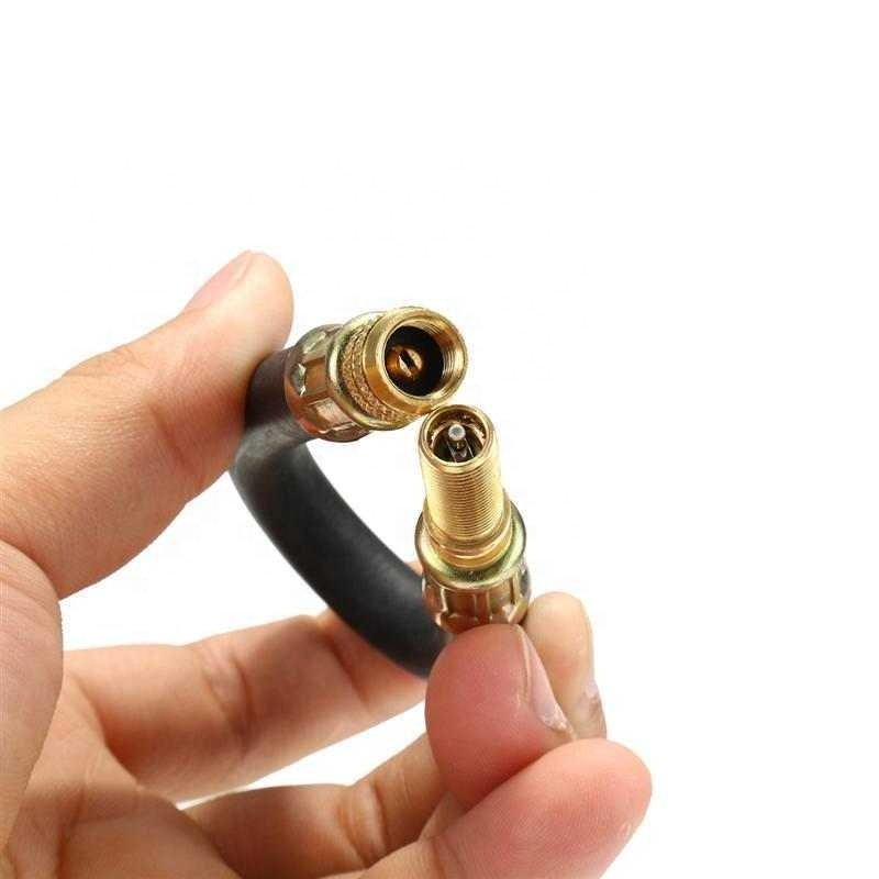 210mm 1Pcs Car Wheels Tires Tyre Valve Extension Flexible Rubber Twin Wheel Adapter Lorry Van Bus Accessories Replacement