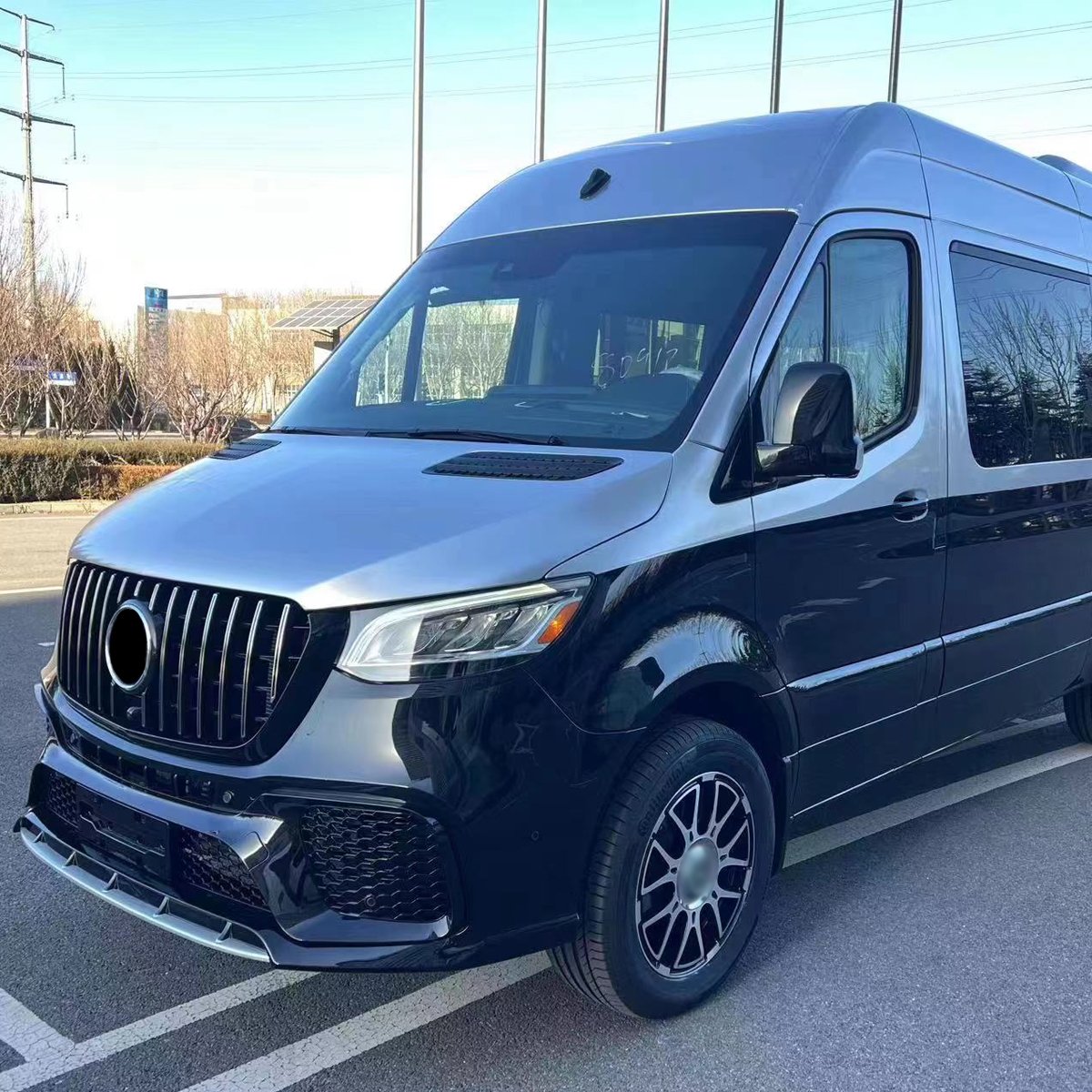 Sprinter W907 W910 for Mercedes benz Sprinter 2018 2019 2020 2021 2022 2023 Year Facelift to 2024 AMG Sport Look Model