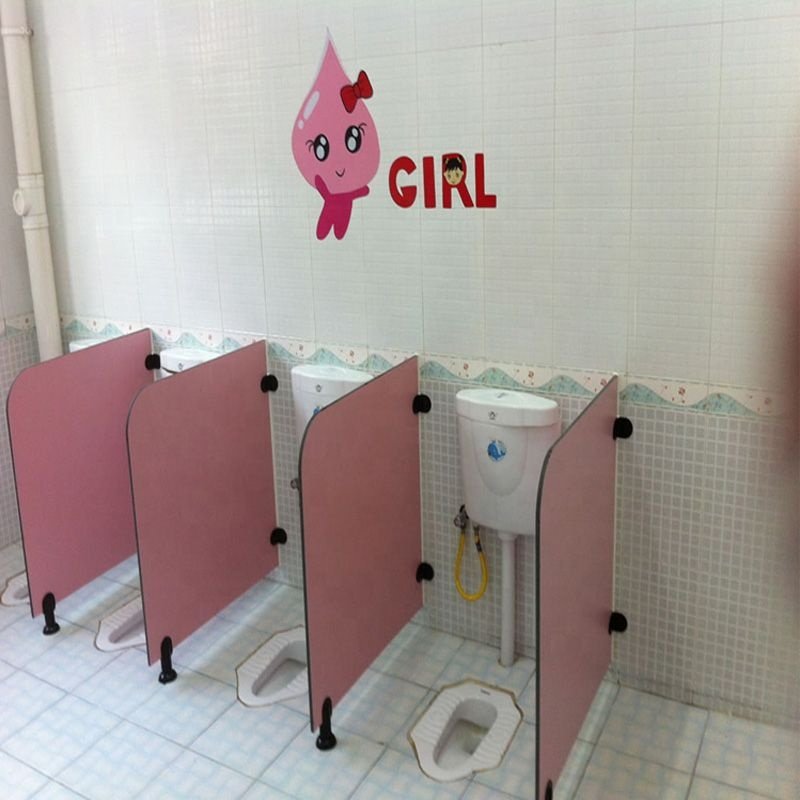 12mm Compact Laminate of Phenolic Resin Board for Kids Toilet Cubicle