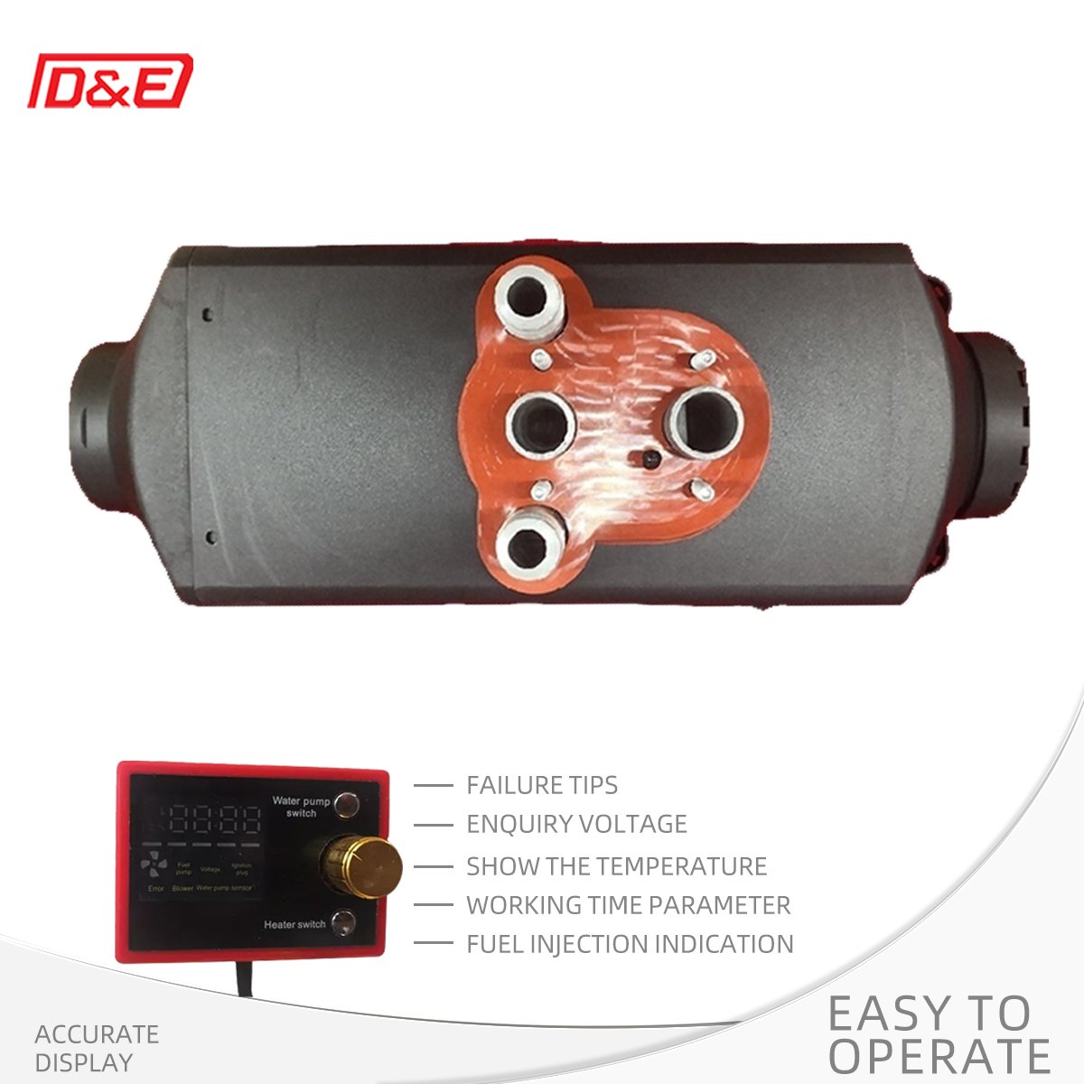 5KW/7KW/12V/24V air and Water Heater Integrated Machine for diesel