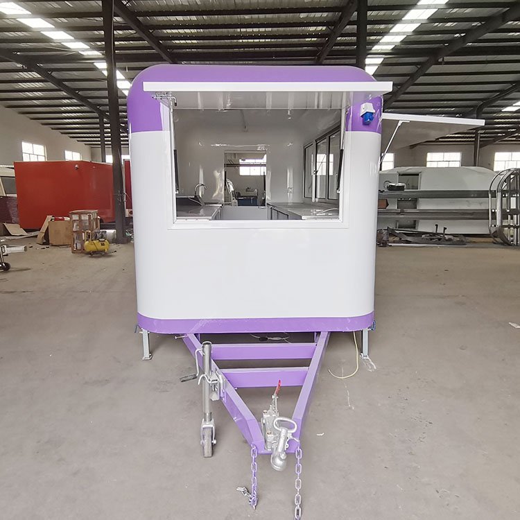 Manufacturers Promote High Quality Technology Food Trailers Mobile Big Wheels Small Food Hot Dog Food Trailer