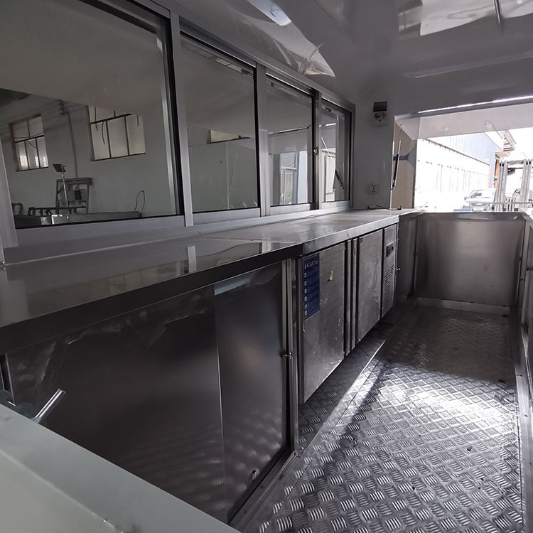 Manufacturers Promote High Quality Technology Food Trailers Mobile Big Wheels Small Food Hot Dog Food Trailer