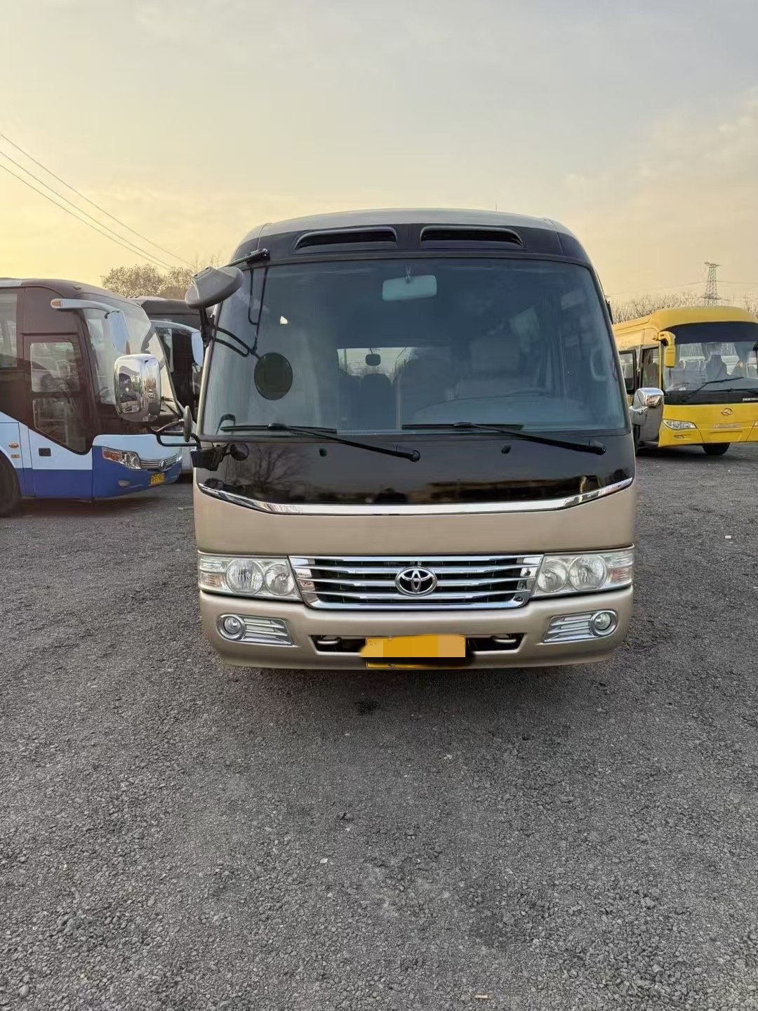 2008 Coaster Bus for Sale 7.7M 23-29 Seats Used Condition Diesel Fuel Manual Transmission Euro 2 Emission Standard Cheap Price