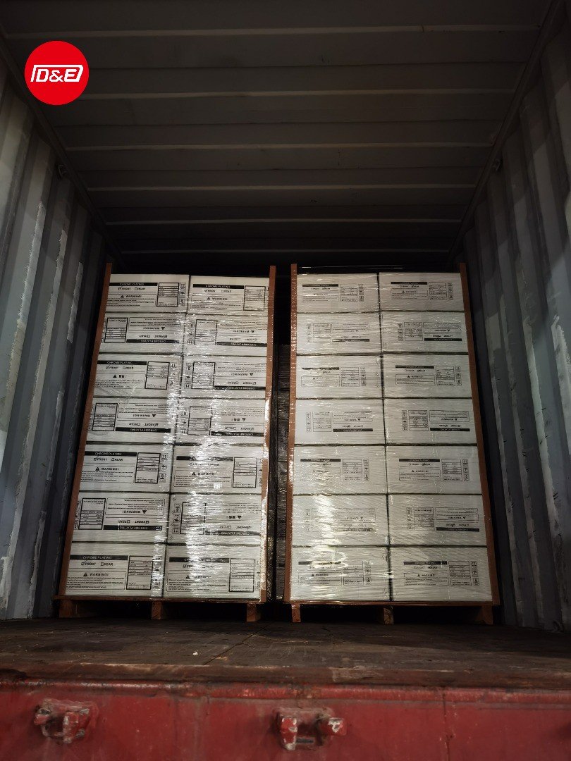 Chrome Aluminium Steel Wheel Rims 8.25 X 24.5 8.25 X 22.5 19.5x6.0 for Truck and Bus Boxes Package on Pallets