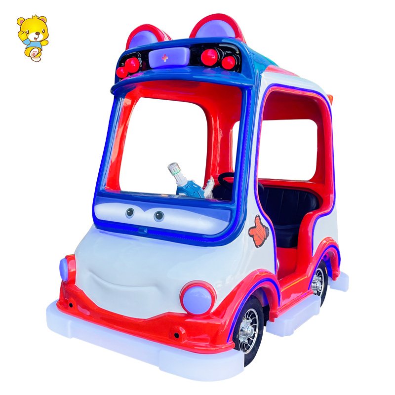 Amusement Park Rides 48v Electric Driving Car Electric Children's Entertainment Big Wheel Car