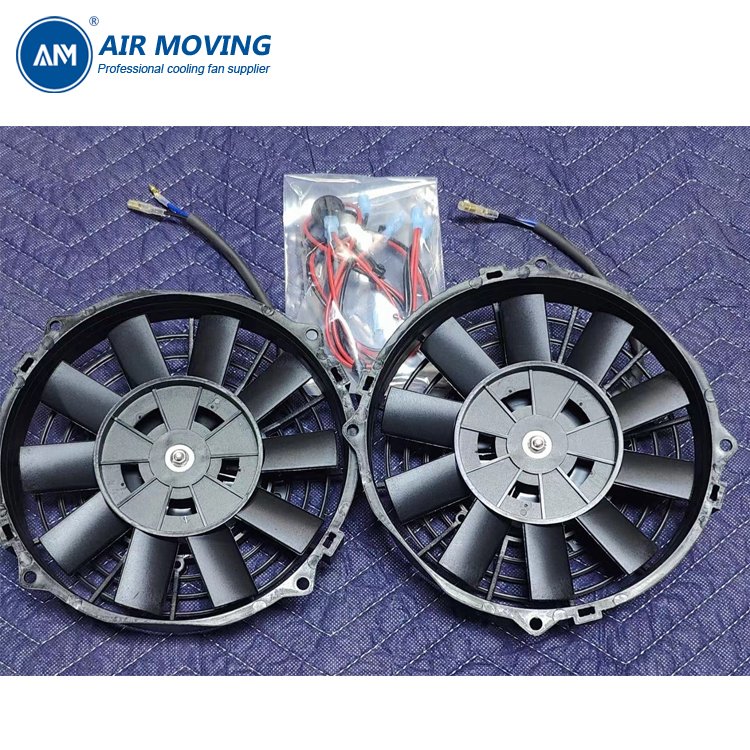 12V 24V Auto Parts Radiator Cooling Fan Radiator Fans 7" 8" Inch for Car Bus air Conditioners Water Tanks Refrigerators