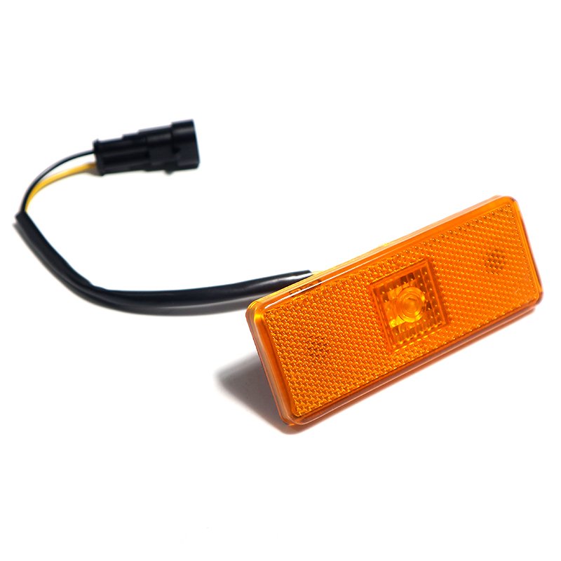 Semi Trailer 24V LED Side Marker Amber Lights for Trucks