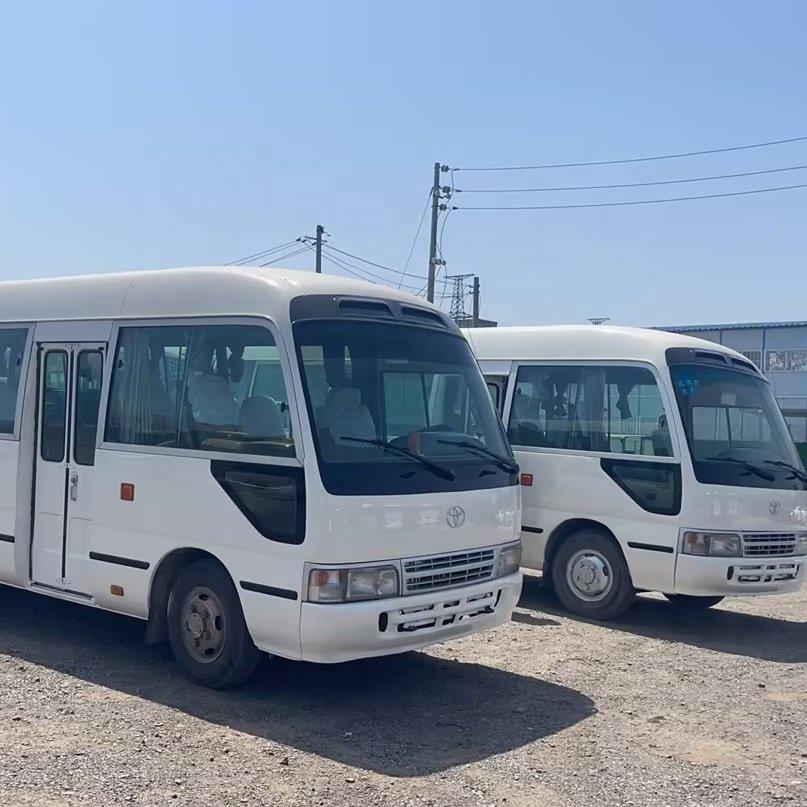 Hot Sale LHD Used Good Condition diesel Engine 30 Seater toyota coaster Bus for Sale