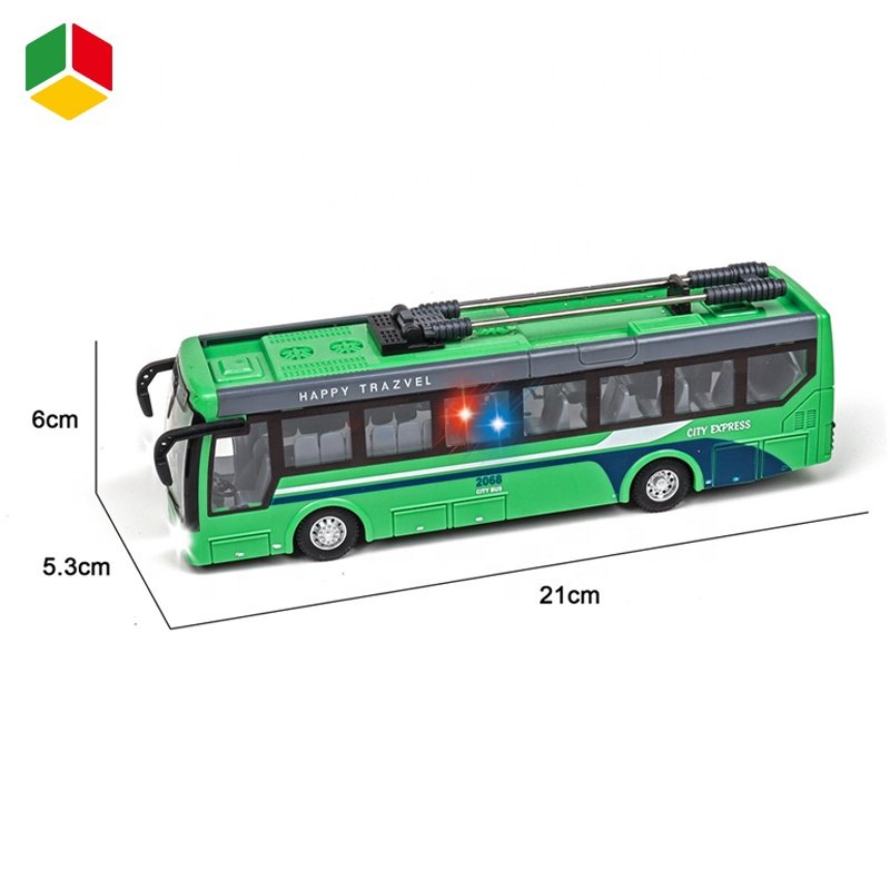 QS Low Price Kids R/C 4 Channel 1/32 Scale School Bus Model Toy 3 Style Mixing Remote Control Simulation Car Toys With Light