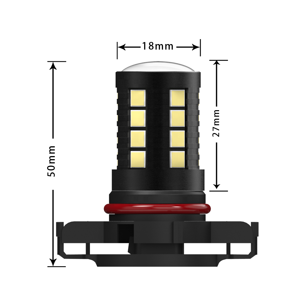 M2 12v White H7 H16 P13w 9005 9006 880 Led Fog Light Bulb for Car
