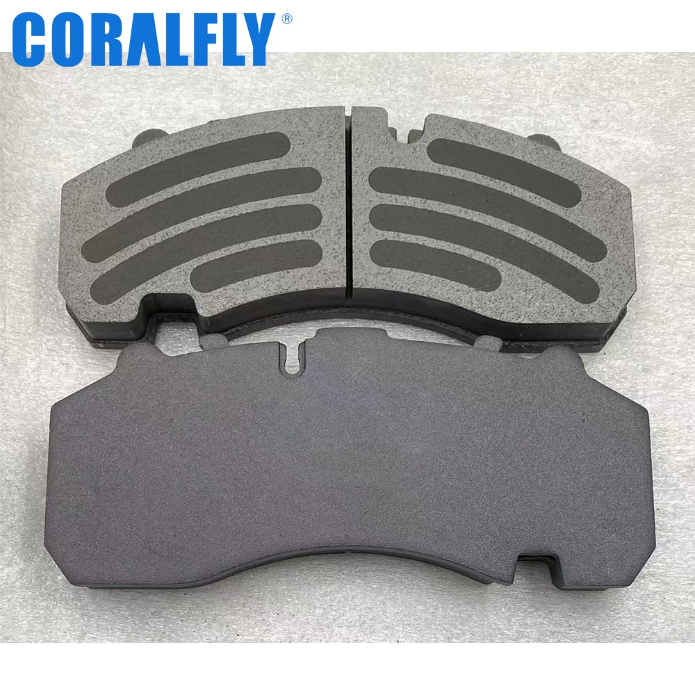 Coralfly Truck Brake Pads Bus Brake Pads Wva29167 Truck Brake Pads for BPW 0980106960 0980108170 0509290090