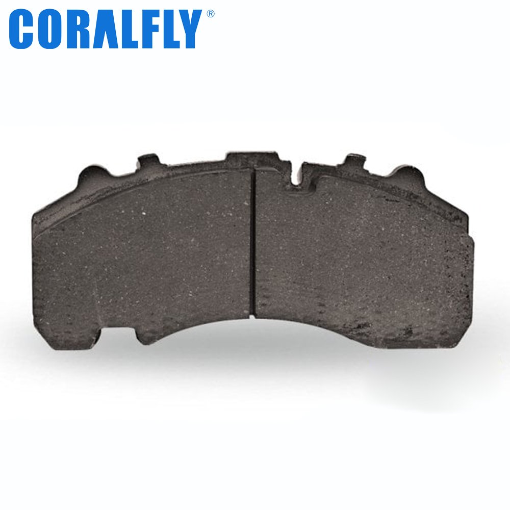 Coralfly Truck Brake Pads Bus Brake Pads Wva29167 Truck Brake Pads for BPW 0980106960 0980108170 0509290090