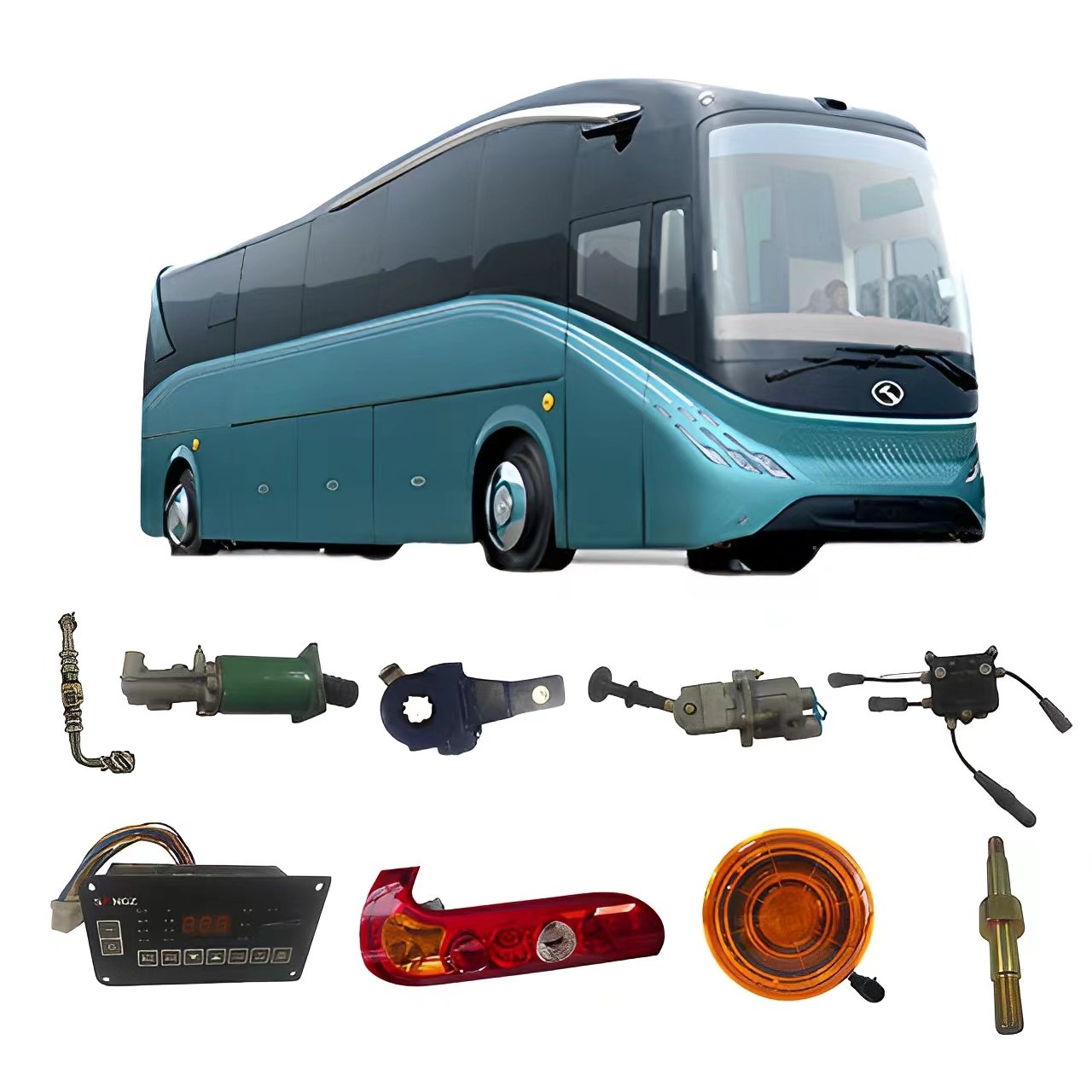 Oem Higer Zhongtong Buses for Sale Headlamp King Long Bus Parts Kinglong Lights Bodi Bus Part