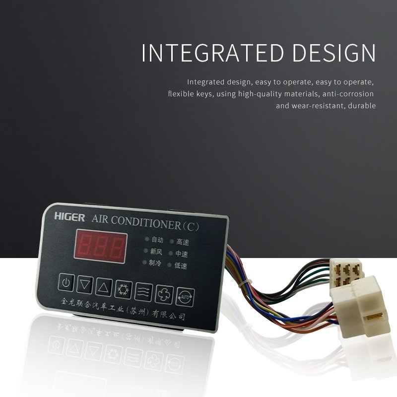 China Bus 12V 24V air Conditioning Controller Accessories Bus air Conditioning Control Panel Is Applicable to TY-08042 Bus Parts