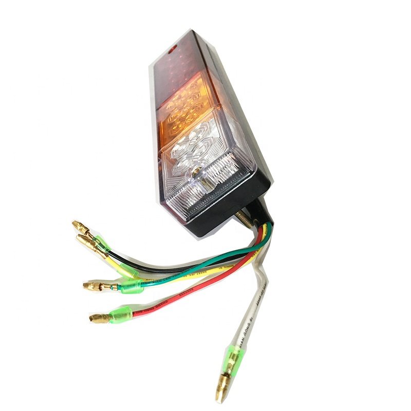 12v LED Truck Tail Light Trailer Warning Lights Taillight Stop Brake Light Rear Reverse Turn Signal Indicator Lorry Bus