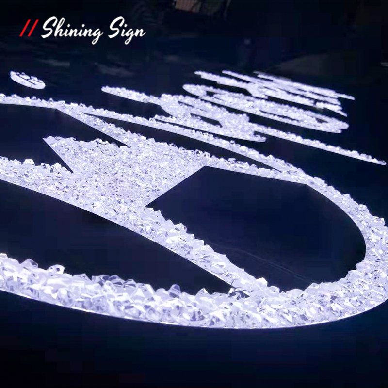 Custom Signs Illuminated Advertising Letters Jelly & Crystal Sign Channel Letter Outdoor&indoor