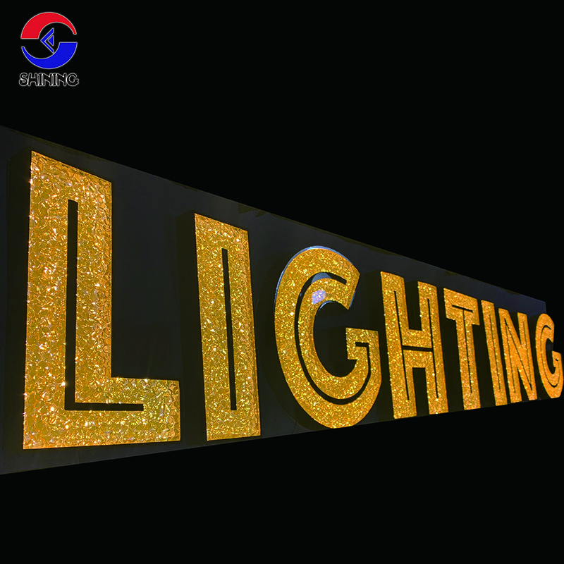 Custom Signs Illuminated Advertising Letters Jelly & Crystal Sign Channel Letter Outdoor&indoor